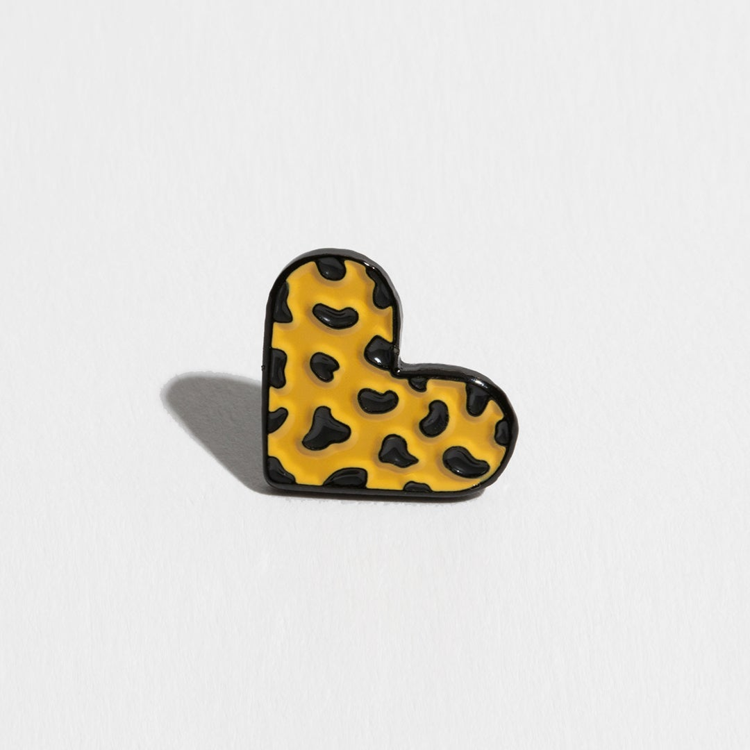 CHEETAH'S HEART | ENAMEL PIN